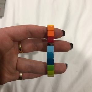 Roxanne Assoulin colorful bracelet